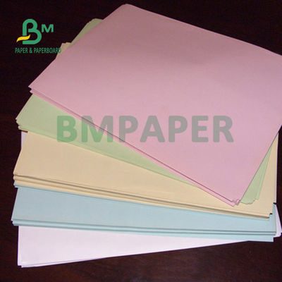 55gsm Multi Color Carbonless Copy Paper Untuk Courier Waybill Clear Image