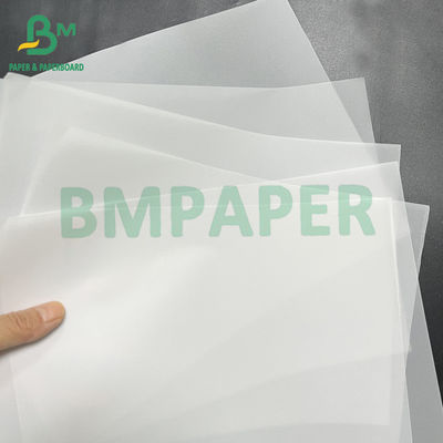 93gsm 100gsm Pencetakan Tembus Gambar Gulungan Kertas Tracing
