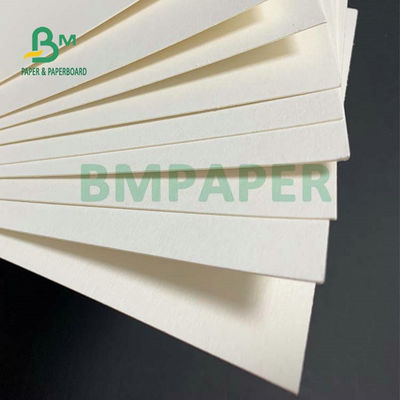 0.4mm 0.6mm 0.9mm White Uncoated Absorbent Paperboard Untuk Membuat Hotel Coaster