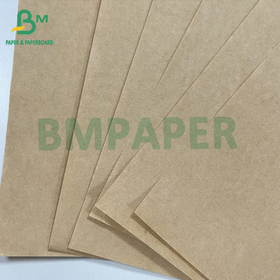 70gm Kekuatan tarik yang kuat Brown Kraft Cement Sack Paper Rolls