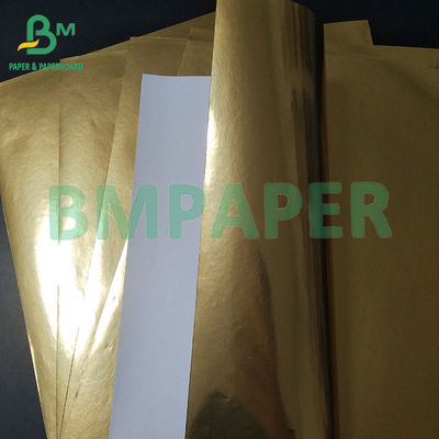 Emas Dan Perak Dua Warna Label Bir Kekuatan Basah Klip Klip Kertas 70gsm Gulung