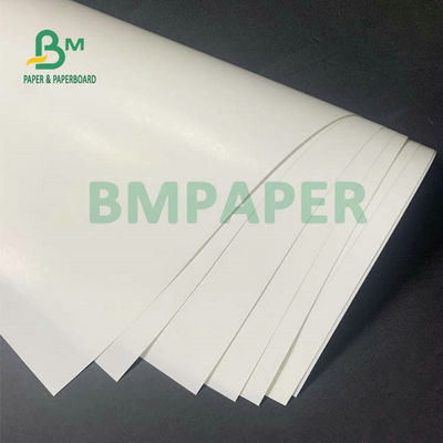 60gm 90gm Kekuatan Lembab Tinggi C1S Label Kertas Putih Bayangan Dalam Gulung