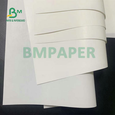 60gm 90gm Kekuatan Lembab Tinggi C1S Label Kertas Putih Bayangan Dalam Gulung