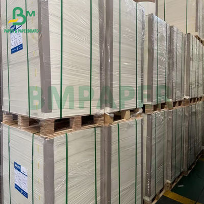 Perbaikan yang sangat baik 60gm kertas putih tahan lemak untuk makanan makanan ringan kemasan