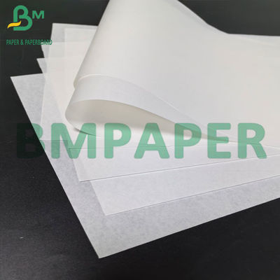 45g Putih Lemak-tahan Food Grade Waxed Wrapping Paper Burger Packing Paper