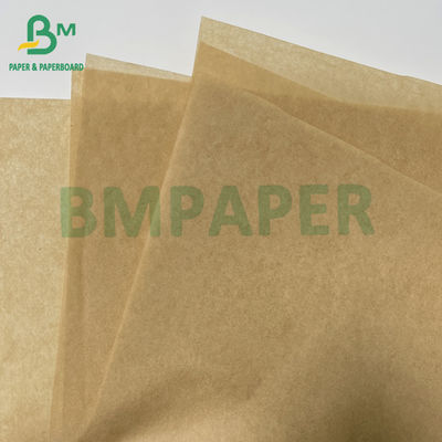 35gm 40gm Brown Oil And Grease Resistant Food Wrapping Kraft Paper