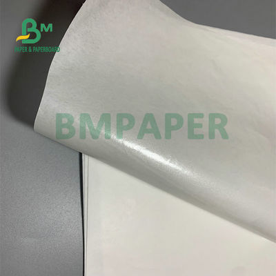 500mm Lebar Gulung 30gsm 35gsm Putih MG Kraft Paper Untuk Bungkus Sandwich