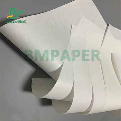 500mm Lebar Gulung 30gsm 35gsm Putih MG Kraft Paper Untuk Bungkus Sandwich