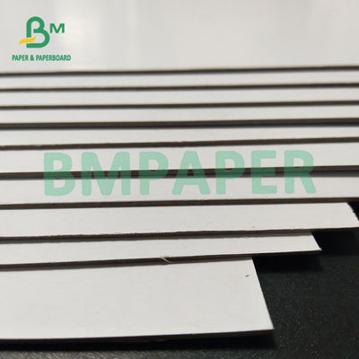 Biaya rendah Satu sisi dilapisi kertas papan putih abu-abu untuk kotak produk