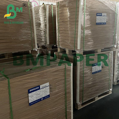150g hingga 350g Single Double Polycoated Kraft Paper Warna cokelat untuk cangkir dan mangkuk