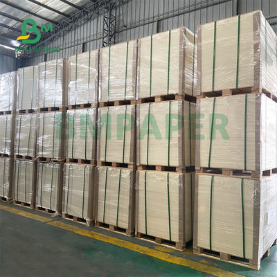 40pt 60pt Uncoated White Coaster Board Untuk Membuat Minuman Coaster