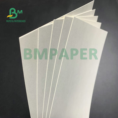 40pt 60pt Uncoated White Coaster Board Untuk Membuat Minuman Coaster