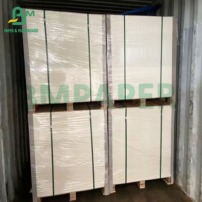 Virgin Wood Pulp Uncoated Offset Paper Matte Absorbent Pulpboard Minuman Coasters / Beermats 1mm 2mm