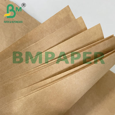 25g 50g Brown Semi Extensible Sack Kraft Paper Untuk 2- Ply dan 3- Ply Cement Bags
