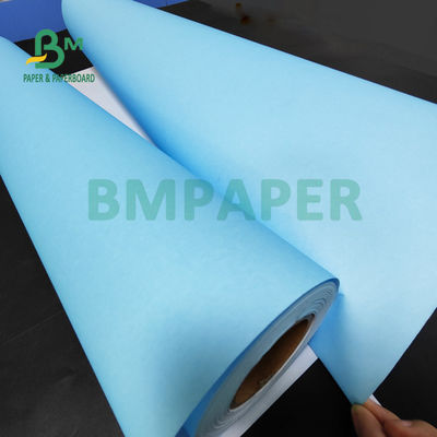 80gr Blue Paper Roll Putih Back Untuk CAD Teknik Gambar 880mm X 150m 3' Inti