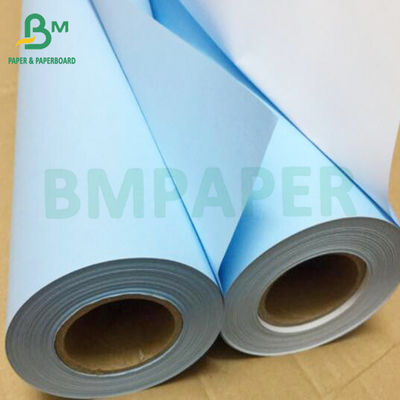 A1/620/80g Laser Digital Blueprint Paper Premium Satu Sisi Biru Teknik Gambar Inkjet Biru