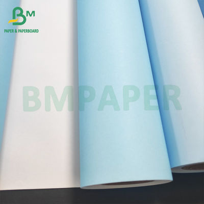 A1/620/80g Laser Digital Blueprint Paper Premium Satu Sisi Biru Teknik Gambar Inkjet Biru