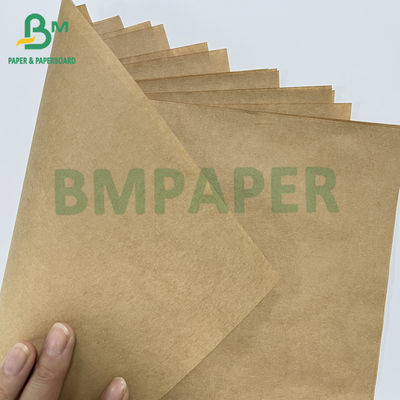 80gm kuat Semi - Extensible Brown Sack Kraft Cement Bag Paper