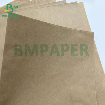 80gm kuat Semi - Extensible Brown Sack Kraft Cement Bag Paper