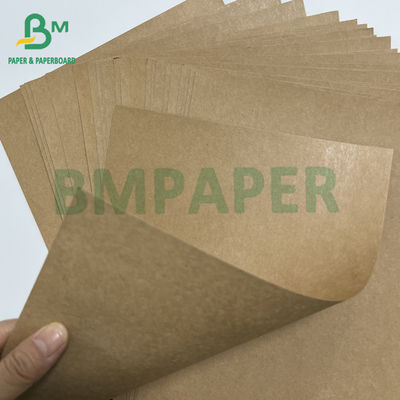 Fast Food Packing Brown Kraft 270gsm Greaseproof PE Coated Paper