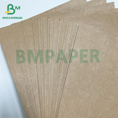 Fast Food Packing Brown Kraft 270gsm Greaseproof PE Coated Paper