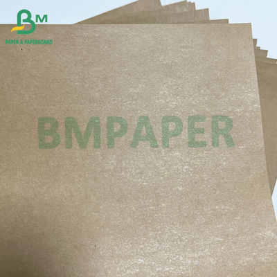 Fast Food Packing Brown Kraft 270gsm Greaseproof PE Coated Paper