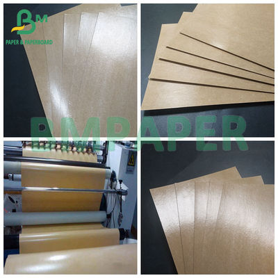 Berkualitas Tinggi Dan Ketahanan Tinggi PE Lapisan Brown Kraft Paper