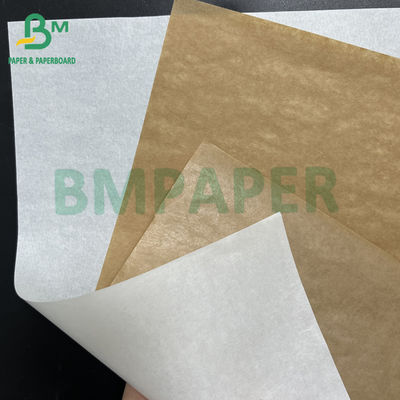 40 gsm + 10 gsm PE Putih Tidak Dicoklat Gula Brown Kertas Kemasan Butcher Paper Roll