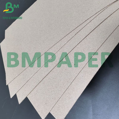 1mm 1,8mm Uncoated Grey Chip Board Book Cover Binding Card 90 × 100cm