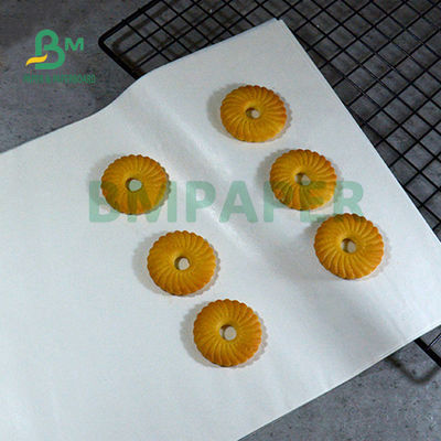 35gm Lemak-tahan Food Wrapping White Paper Untuk Sandwich Burger Kelas 3 6