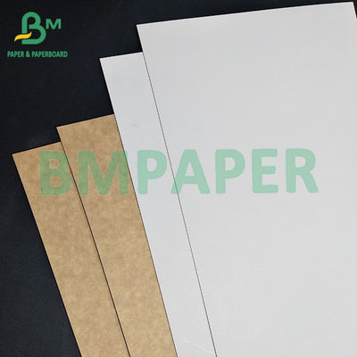 Kraft Back Coated White Front Coated Kraft Back Paper Paper Rolls untuk kemasan minuman kaleng