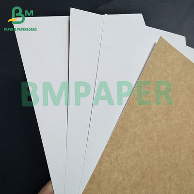 Kraft Back Coated White Front Coated Kraft Back Paper Paper Rolls untuk kemasan minuman kaleng