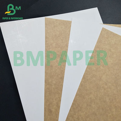Kraft Back Coated White Front Coated Kraft Back Paper Paper Rolls untuk kemasan minuman kaleng