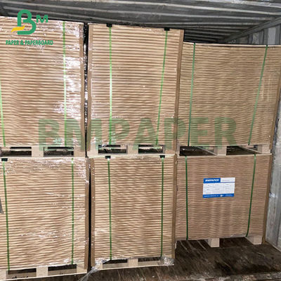 325gm Food Grade Superior Strength White Coated Kraft Back CKB Untuk Takeaway Box