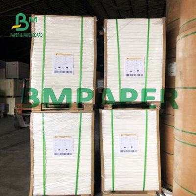 40g 45g Laminating Grade MG White Kraft Paper Untuk Membungkus Barang Makan