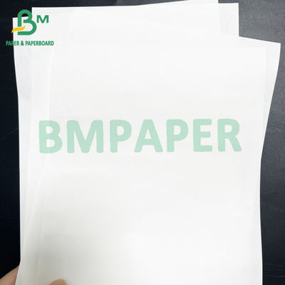 120gm Lemparan kertas kraft putih untuk makanan ringan
