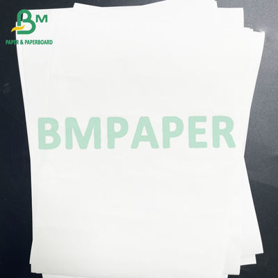 100gm Eco Friendly Safety White Kraft Food Paper Untuk Kacang-kacangan Membungkus Dalam Gulung 1100mm