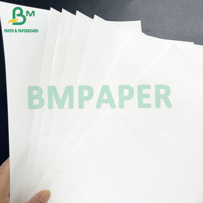 100gm Eco Friendly Safety White Kraft Food Paper Untuk Kacang-kacangan Membungkus Dalam Gulung 1100mm