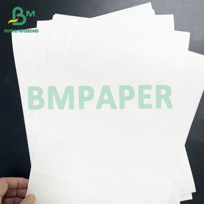 100gm Eco Friendly Safety White Kraft Food Paper Untuk Kacang-kacangan Membungkus Dalam Gulung 1100mm