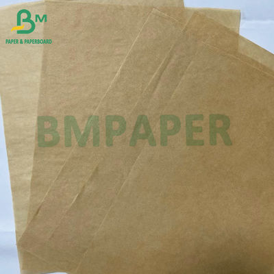 38 gsm Kertas Kraft yang Ramah Lingkungan dan Tahan Lemak Untuk Membungkus Makanan Ringan