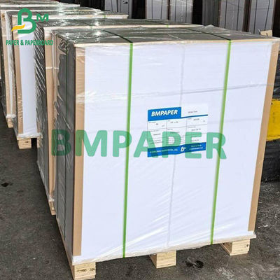 100#80#70# Teks Putih Dilapisi Kertas Seni Gloss / Karton Matt 24&quot; 36&quot; 610mm 914mm