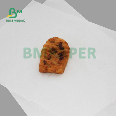 40g/m2 kertas pelindung minyak untuk pembungkus hamburger tahan gelombang mikro 500 x 335mm