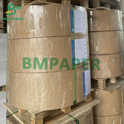 35gsm 40gsm kertas pelindung minyak putih kertas tahan lemak dalam gulungan ukuran yang disesuaikan untuk bungkus makanan