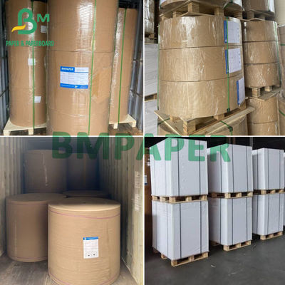 35gsm 40gsm kertas pelindung minyak putih kertas tahan lemak dalam gulungan ukuran yang disesuaikan untuk bungkus makanan
