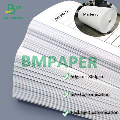 100gsm 120gsm Offset Printing Paper Bank Paper 24&quot; X 36&quot; Large Sheet / Ream Package