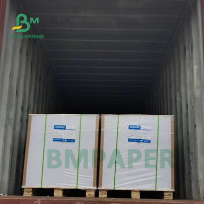 80# 100# C2S Gloss Putih Lapisan Kertas Teks Untuk gantungan pintu 24 'X 36'
