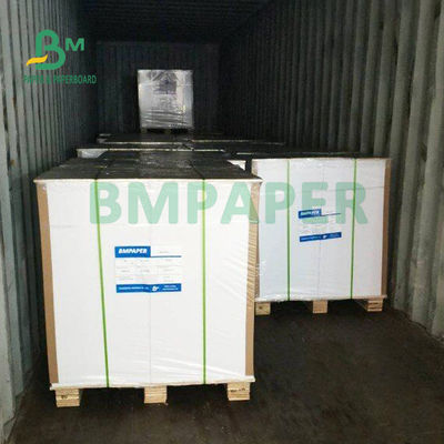 80# 100# C2S Gloss Putih Lapisan Kertas Teks Untuk gantungan pintu 24 'X 36'