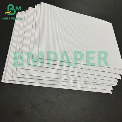 Tinggi Stabil Single Facer Pit F corrugated Board Dua Lapisan Untuk Pengemasan
