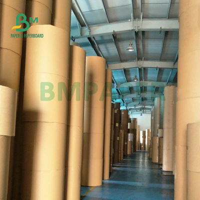 70gm Brown kertas kraft alami roll Untuk pembungkusan hadiah 48' 60' X 6000' panjang