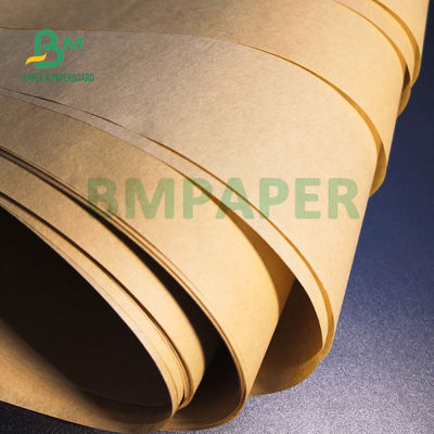 70gm Brown kertas kraft alami roll Untuk pembungkusan hadiah 48' 60' X 6000' panjang